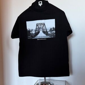 Ohanalei Black Graphic T-Shirt